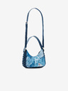 Desigual Modrá dámská vzorovaná kabelka Desigual Forever Blue Medley