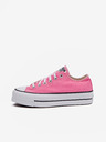 Converse Růžové dámské tenisky Converse Chuck Taylor All Star Lift Platform