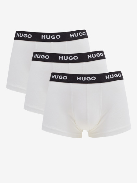 HUGO Sada tří pánských boxerek HUGO Trunk Triplet Pack