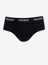 HUGO Sada tří pánských slipů HUGO