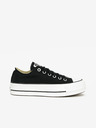 Converse Černé tenisky na platformě Converse Chuck Taylor All Star Canvas Platform