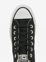 Converse Černé tenisky na platformě Converse Chuck Taylor All Star Canvas Platform