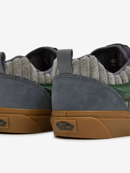 Vans Šedé pánské tenisky se semišovými detaily VANS Knu Skool