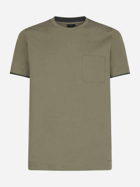 Geox Olivové pánské tričko Geox T-shirt