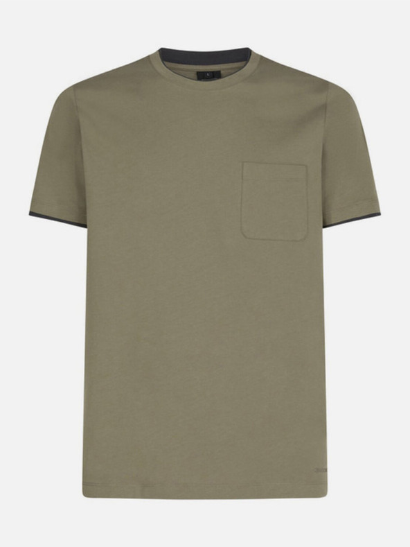 Geox Olivové pánské tričko Geox T-shirt