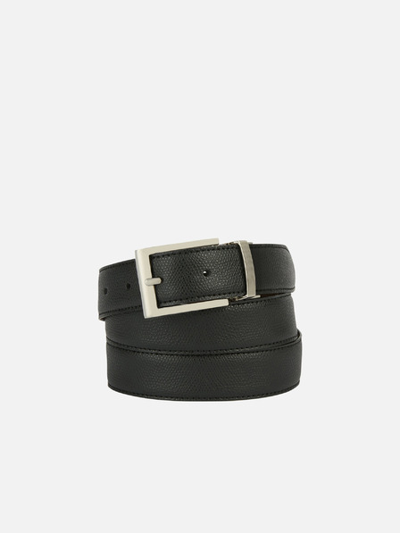 Geox Černý pánský pásek Geox Belt