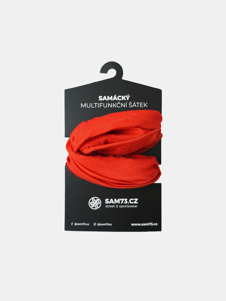 Sam 73 Červený multifunkční šátek SAM 73