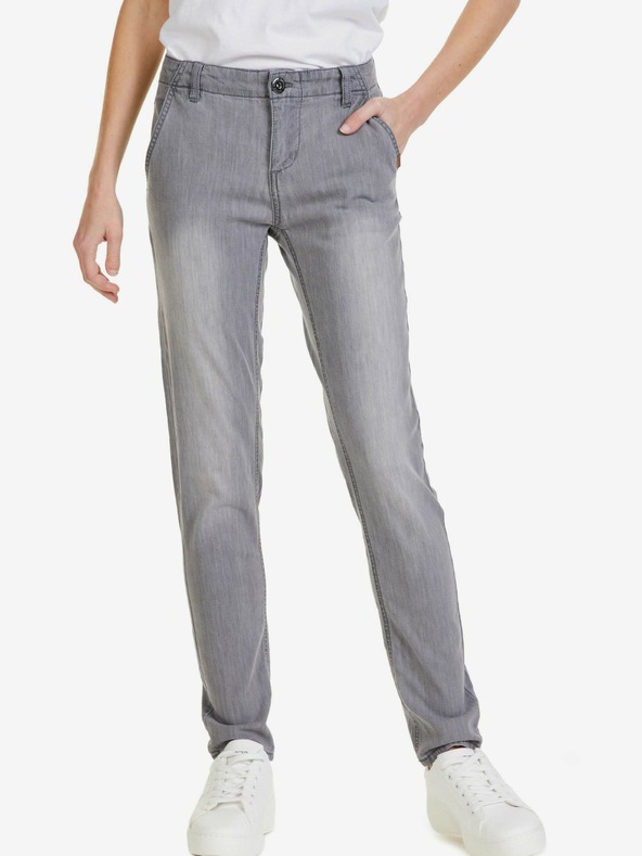 Sam 73 Šedé dámské slim fit džíny SAM 73 Gina