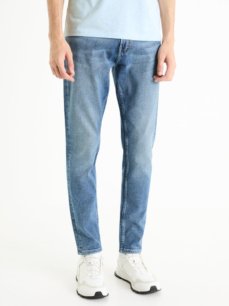 Celio Modré pánské slim fit džíny Celio Dofine