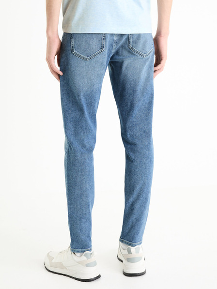 Celio Modré pánské slim fit džíny Celio Dofine