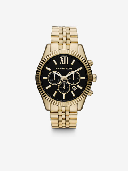 Michael Kors Zlaté pánské hodinky Michael Kors Lexington