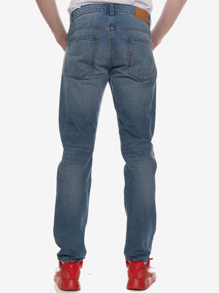Sam 73 Modré pánské straight fit džíny SAM 73