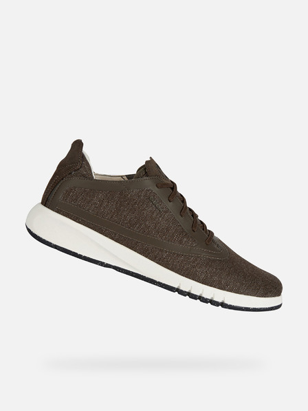 Geox Khaki pánské tenisky Geox Aerantis