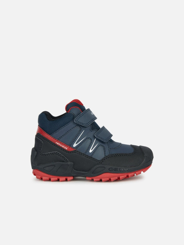 Geox Tmavě modrá chlapecká kotníková obuv Geox New Savage B A