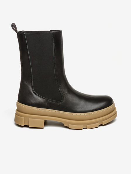 Steve Madden Černé kožené chelsea boty Steve Madden Filina