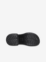 Crocs Černé dámské pantofle na podpatku Crocs Siren Clog