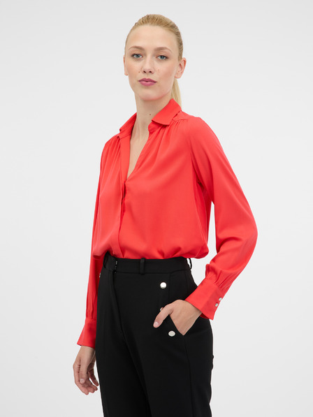 Orsay Červená dámská halenka ORSAY