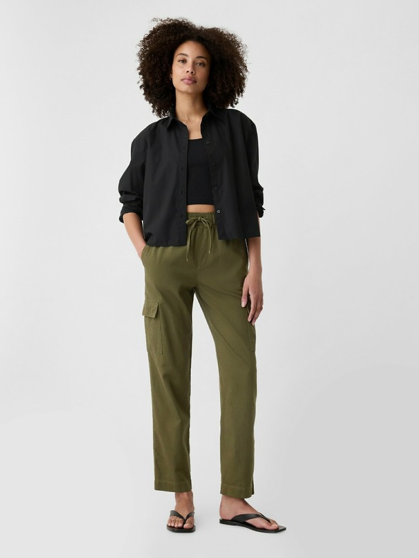 GAP Kalhoty s kapsami Mid Rise Easy Cargo GAP