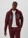 GAP Mikina na zip Logo Gap