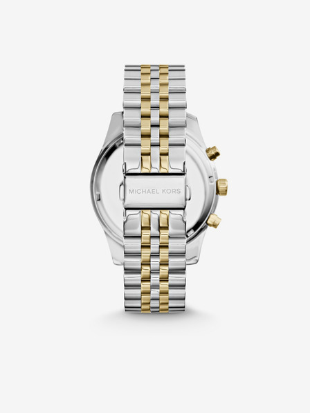 Michael Kors Stříbrno zlaté unisex hodinky Michael Kors Lexington