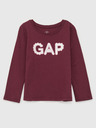GAP Baby tričko s logem Gap