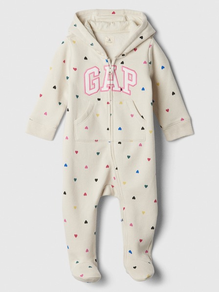 GAP Baby vzorovaný overal Logo GAP
