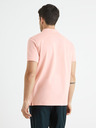 Celio Světle růžové polo tričko Celio Teone