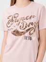 SuperDry Script Sequin Triko SuperDry