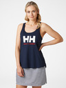 Helly Hansen Tmavě modré dámské tílko Helly Hansen Logo Singlet