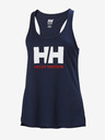 Helly Hansen Tmavě modré dámské tílko Helly Hansen Logo Singlet