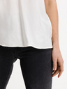 Salsa Jeans Bílé dámské tílko s krajkou Salsa Jeans