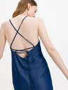 Pepe Jeans Modré šaty Pepe Jeans Melody