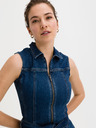 Salsa Jeans Modré džínové šaty Salsa Jeans