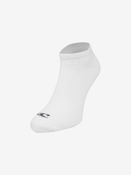 O'Neill Sada tří párů unisex ponožek v bílé barvě O'Neill Sneaker