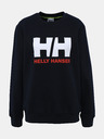 Helly Hansen Tmavě modrá dámská mikina s potiskem HELLY HANSEN Logo