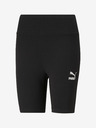 Puma Černé dámské krátké legíny Puma Classics