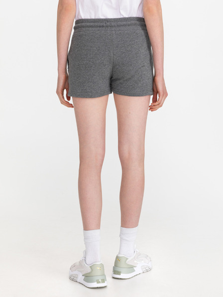 SuperDry Šedé dámské žíhané teplákové kraťasy SuperDry