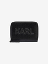Karl Lagerfeld Černá dámská kožená peněženka KARL LAGERFELD