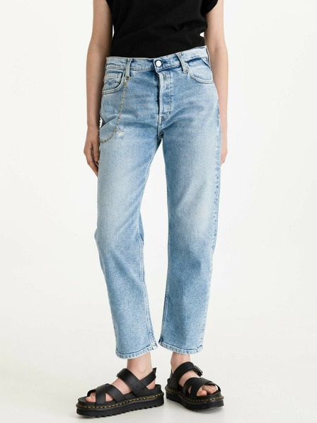 Replay Modré dámské straight fit Replay Leony