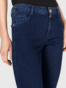 Trussardi Jeans Modré dámské straight fit džíny Trussardi Jeans
