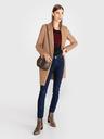 Trussardi Jeans Modré dámské straight fit džíny Trussardi Jeans
