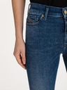 Diesel Tmavě modré dámské slim fit džíny Diesel Roisin
