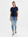 DSQUARED2 Modré dámské slim fit džíny DSQUARED2 Jennifer Cropped
