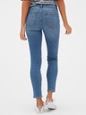 GAP Džíny Mid Rise Favorite Crop Jeggings GAP