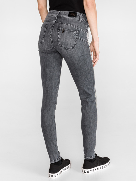 Liu Jo Šedé dámské slim fit džíny Liu Jo