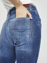 Pepe Jeans Modré dámské slim fit džíny Pepe Jeans Dion