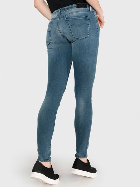 Replay Modré dámské slim fit džíny Replay Luz