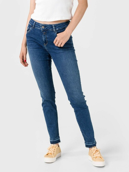 Replay Modré dámské slim fit džíny Replay Faaby