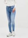 Vero Moda Modré slim fit džíny VERO MODA Lux