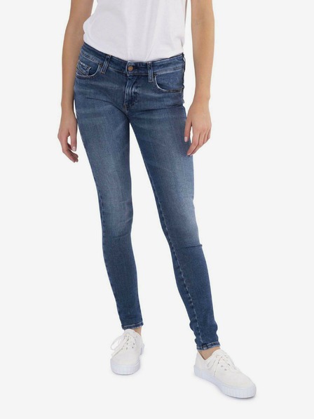 Diesel Modré dámské skinny fit džíny Diesel Slandy